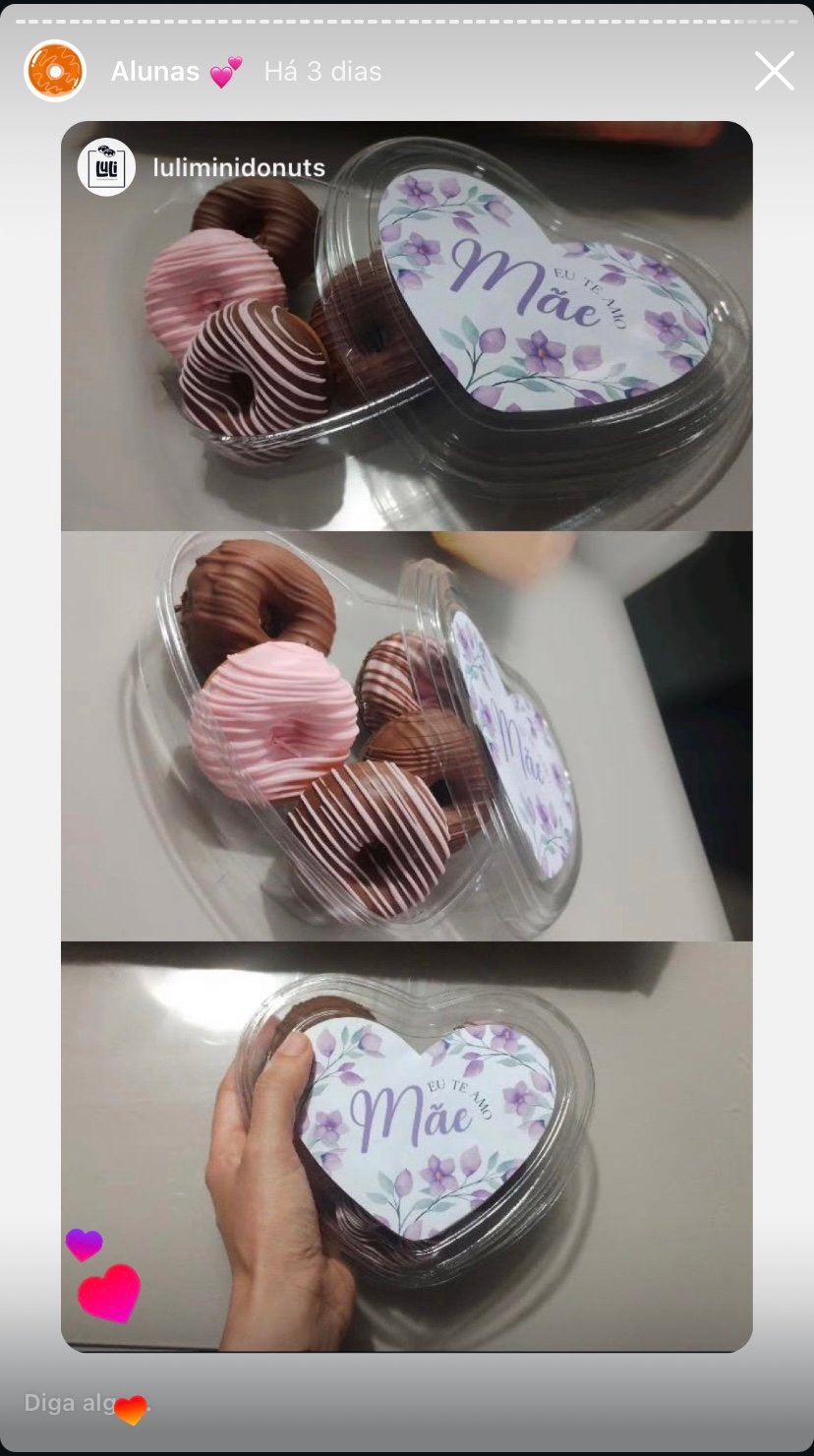 Arquivos de embalagem para imprimir e baixar universo cake donuts mini donuts embalagens passo a passo em pdf canva gratuito editáveis